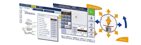 直觀的屏幕設計和高分辨率圖形 直觀的屏幕設計和高分辨率圖形